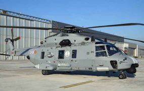 Leonardo levert de eerste NH90 MITT helikopter uit