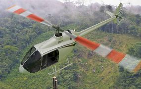Bell laat een derde prototype van de JetRanger 505 X vliegen