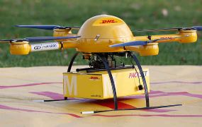 Ook DHL wil met drones leveren Ook DHL wil met drones leveren