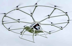 Eerste bemande vlucht van de Volocopter VC200