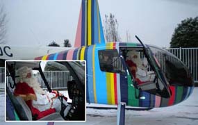 Sinterklaas verplaatst zich nu per R44