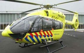 Eerste officiele vlucht van de Waddenhelikopter van start