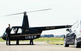 Uber Helicopters op 12 Augustus actief in Zeebrugge