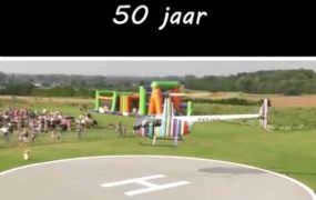 Feest op de Helihaven van Meerbeek