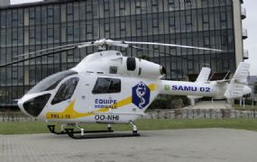 De vijfde MD 902 van de Luchtsteun van de Federale Politie komt van NHV