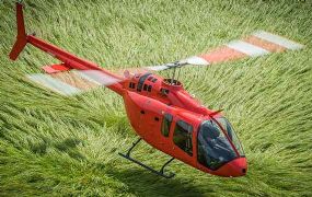 Eerste Bell JetRanger 505X onderweg naar Belgie 