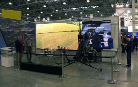 Micron Ultralight V3 helikopter wordt gepresenteerd op Helirussia 2018 