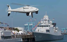 Belgische Marine test Schiebel Camcopter Belgische Marine test Schiebel Camcopter