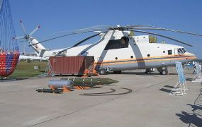 Russian Helicopters heeft een upgrade klaar van de Mi-26 super heavy Russian Helicopters heeft een upgrade klaar van de Mi-26 super heavy