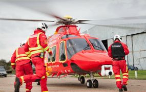 Britse regering maakt 11 miljoen euro vrij voor medische helikopters in 2019