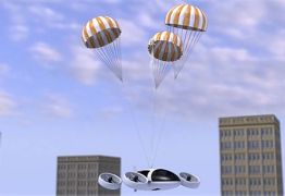 Discussie over parachutes als veiligheid voor eVTOL's en helikopters