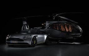 Airbus en Aston Martin bouwen de ACH130 editie Aston Martin helikopter 