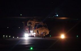Nieuw ziekenhuis test nachtelijke landing van NH-90