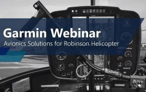 Robinson en Garmin geven update over hun avionics