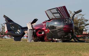 Toeschouwer airshow dodelijk getroffen door helischroef