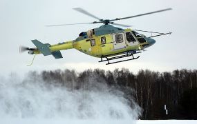 Russian Helicopters' nieuwste Ansat-M maakt zijn maidenvlucht
