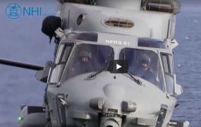 Een voorsmaakje van de NH-90's die we straks in gebruik gaan nemen 