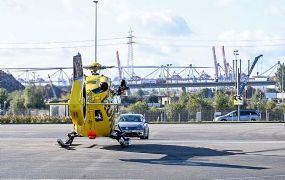 Duitse ADAC Luftrettung start testen met helikopter & drone combinatie