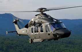 Airbus toont de H175M medium helikopter voor het Britse NMH-project Airbus toont de H175M medium helikopter voor het Britse NMH-project