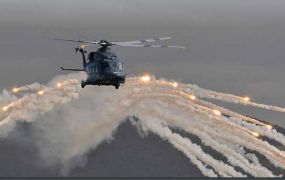 Leonardo AW149 doet rakettesten in Hongarije