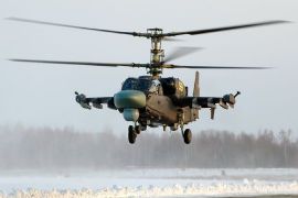 De Russische Ka-52 Alligator krijgt problemen na intensieve missie's