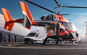 Savback stelt de VRT500 voor als cargo-helikopter Savback stelt de VRT500 voor als cargo-helikopter