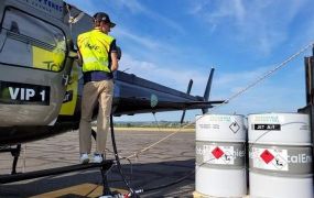 Helikopters in de Ronde van Frankrijk vlogen op duurzame SAF 