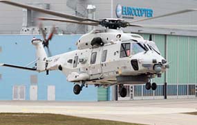 Eerste officiele testvlucht voor de Belgische NH-90 NFH - RN-01