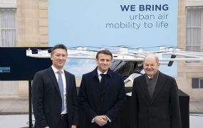 Volocopter wint Frans-Duitse Business Award Volocopter wint Frans-Duitse Business Award