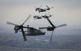 Aantal Osprey V-22's tijdelijk aan de grond gehouden