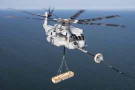 Sikorsky levert twee zware CH-53K helikopters aan de Amerikaanse Mariniers