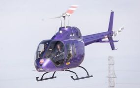 Bell 505 eerste monoturbine die vliegt op 100% SAF (duurzame fuel)