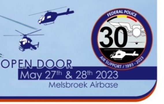 30 jaar politiehelikopters DAFA: Feest in Melsbroek!