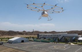 NEON en Volocopter: 1ste elektrische luchttaxi vliegt in Saudi-Arabie