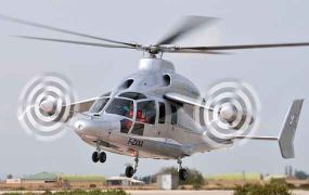 Video van het Eurocopter X3 wereldrecord