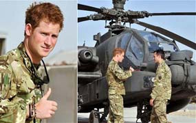 Prins Harry is nu Apache Commander bij de RAF