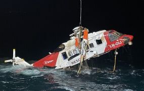 UPDATE: onderzoek naar crash Sikorsky S92 in Noorwegen (foto's)