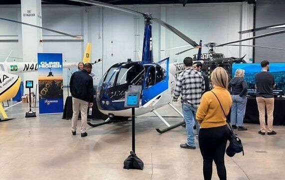 Robinson en Rotor Technologies tonen de 'onbemande helikoptertechnologie'