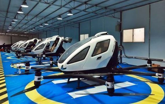 EHang krijgt productiecertificaat voor de EH-216 onbemande passagiers-eVTOL