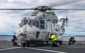 Nederlandse NH90 jaagt op onderzeeboten