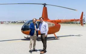 FLASH: Met waterstof aangedreven Robinson R44 maakt eerste vlucht 