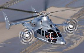 Waarom kan een helikopter niet sneller dan 350km/u vliegen?