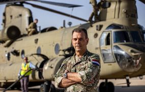 De laatste missie met het NL Chinook-detachement