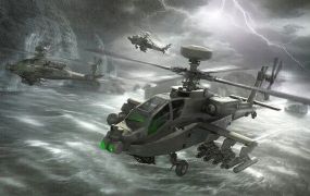 Britse Apache-gevechtshelikopters krijgen autonome aanvalsdrones mee