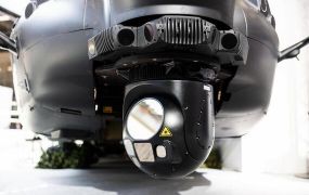 Safran ontwikkelt Eurofl'Eye, geavanceerde zichttechnologie voor NH90-helikopters.