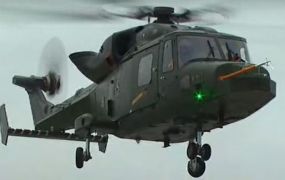 De AW159 - de WildCat maakt zijn eerste testvlucht