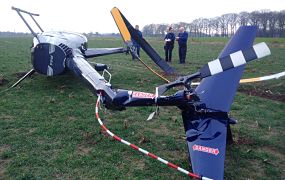 Crash met Robinson R-44 callsign OO-RFF