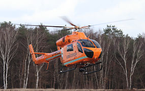 Knappe MD902 op bezoek te Zwartberg