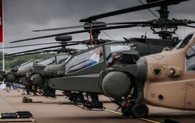 Nederlandse DHC helikopters op RIAT 2025