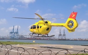 NHV test Airbus H145 uit bij het NL Loodswezen